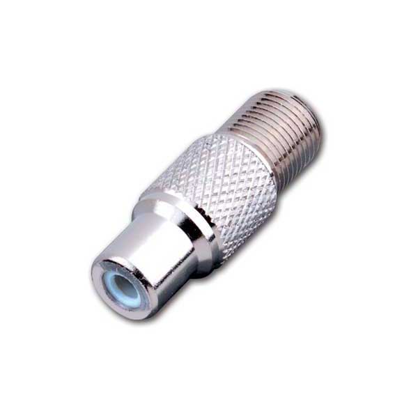 Vanco VAD20 Female F Connector to RCA Female Jack Adapter