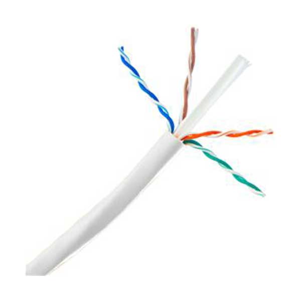Cat 6 23AWG 600MHz CMR UTP Data Cable - 1000' (White)