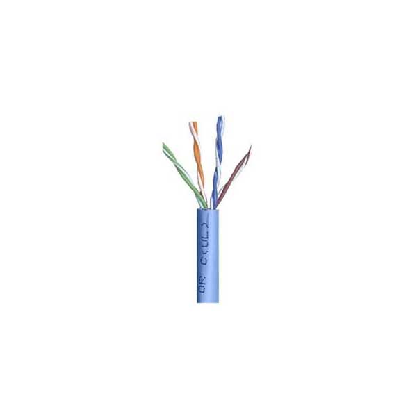 Commodity Cables Blue Cat6 Shielded Cable, 23AWG, 4-Pair, 550MHz, PVC, Sold By The Foot Default Title
