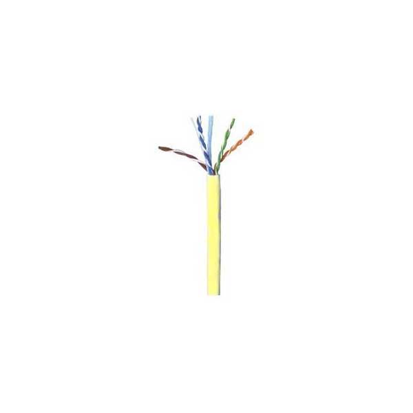 Cat 6 Unshielded Twisted Pair 550MHz Data Cable - Yellow