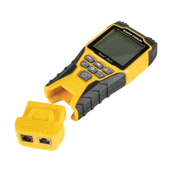 Klein Tools VDV501-851 Cable Tester Kit with Scout Pro 3 Tester, Remotes, Adapter, Battery