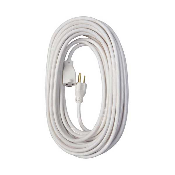 Woods Industries Woods 992382 40' White Yard Master Outdoor Extension Cord with Power Block Default Title
