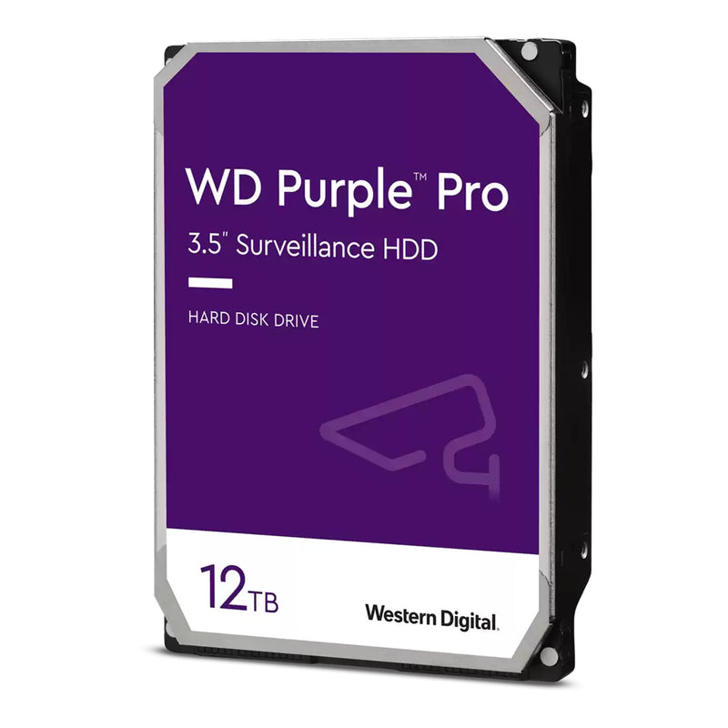 Western Digital WD121PURP 12TB WD Purple Pro Smart Video Hard Drive