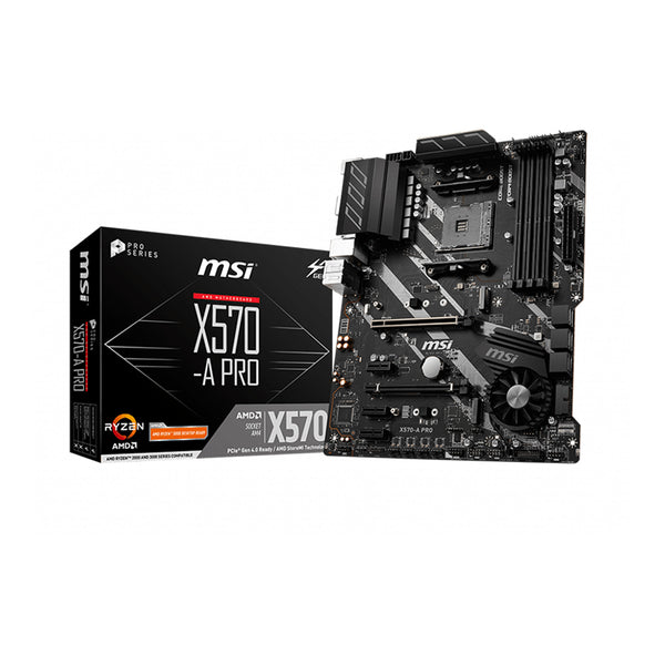 MSI MSI X570APRO X570-A PRO AMD AM4 ATX Motherboard Default Title
