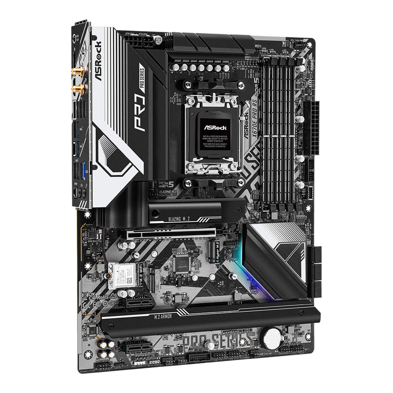 ASRock X670E PRO RS AMD Ryzen 7000 Series AM5 ATX Pro RS Gaming Motherboard