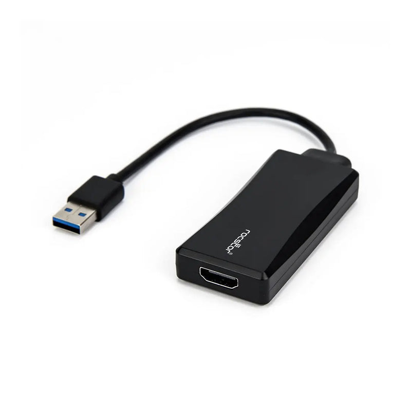 Rocstor Y10A177-B1 Premium USB-A to HDMI Video Graphics Adapter