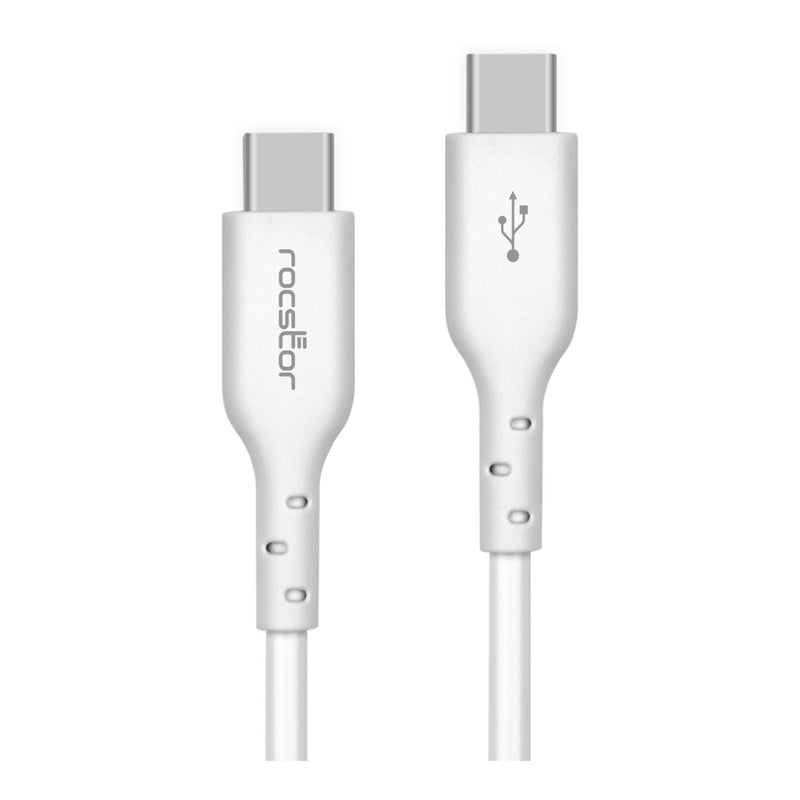 Rocstor Y10C500-W1 10ft USB3.1 Power Delivery USB-C Charge and Sync Cable