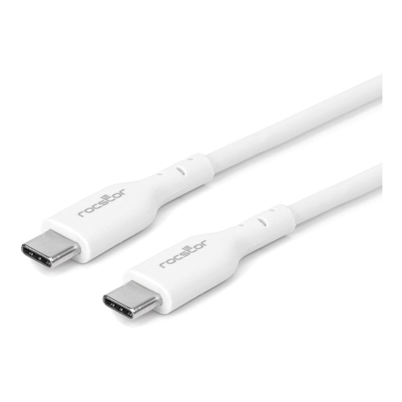 Rocstor Y10C500-W1 10ft USB3.1 Power Delivery USB-C Charge and Sync Cable