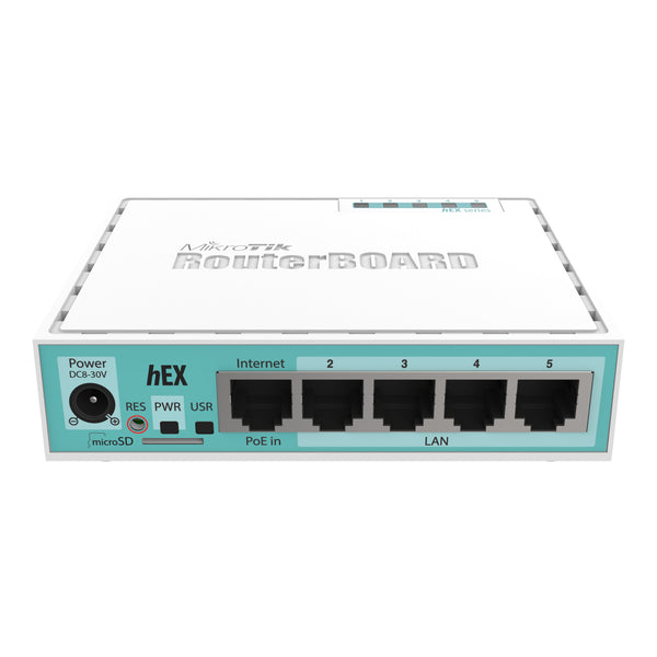 MikroTik MikroTik RB750Gr3 hEX 5-Port Dual-Core Gigabit Ethernet Router Default Title
