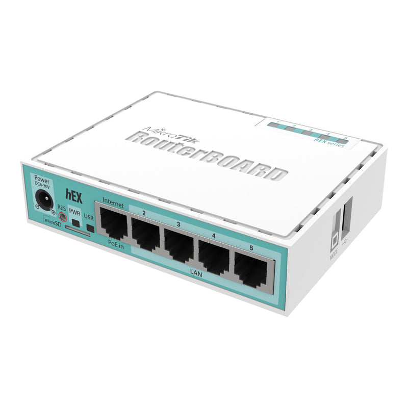 MikroTik RB750Gr3 hEX 5-Port Dual-Core Gigabit Ethernet Router