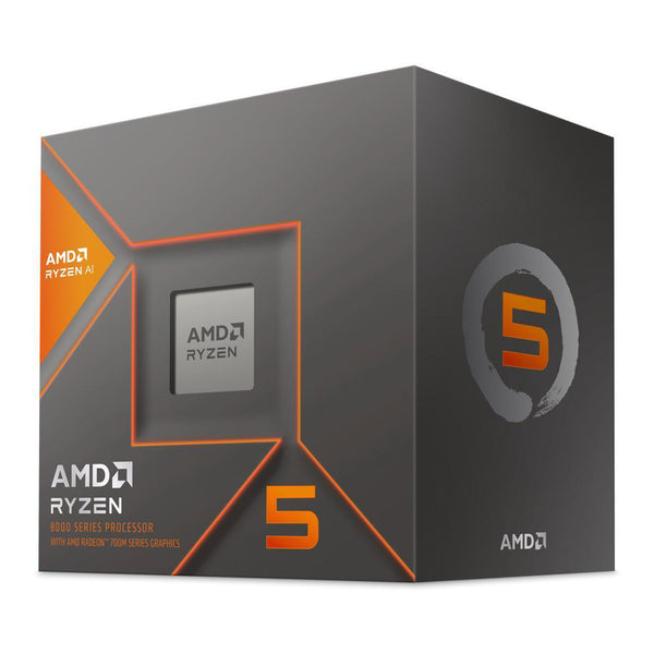 AMD AMD 100-100001237BOX Ryzen 5 8600G 6-Core 12-Thread 4.3GHz AM5 Processor - Radeon 760M Graphics Default Title
