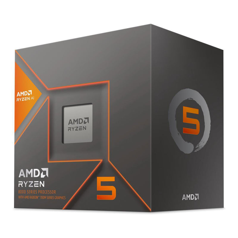 AMD 100-100001237BOX Ryzen 5 8600G 6-Core 12-Thread 4.3GHz AM5 Processor - Radeon 760M Graphics