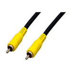 Comtop RCA Male to RCA Male Composite Video Cable | 75Ohm | 25' | 10A4-01102-25YE