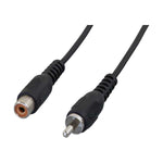 Comtop RCA Male to RCA Female Composite Video Cable | 6' | 10A4-01206