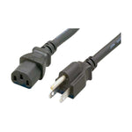 Comtop 4ft 18AWG NEMA 5-15P to C13 Power Cord | 10W1-01204