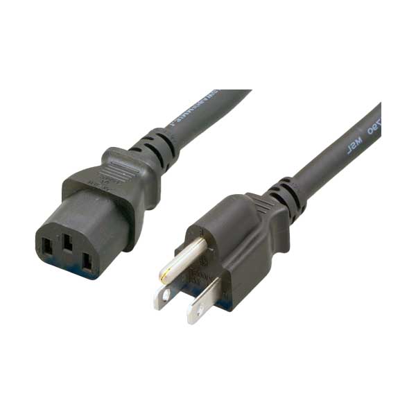 Comtop 4ft 18AWG NEMA 5-15P to C13 Power Cord | 10W1-01204