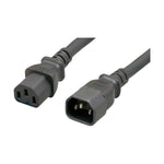 Comtop 18AWG 3-Conductor IEC-60320-C14 TO IEC-60320-C13 Power Cord | 10ft | 10W1-02210
