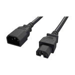 Comtop 14AWG 3-Conductor IEC-60320-C15 TO IEC-60320-C14 Power Cord | 8ft | 10W1-C1514-08