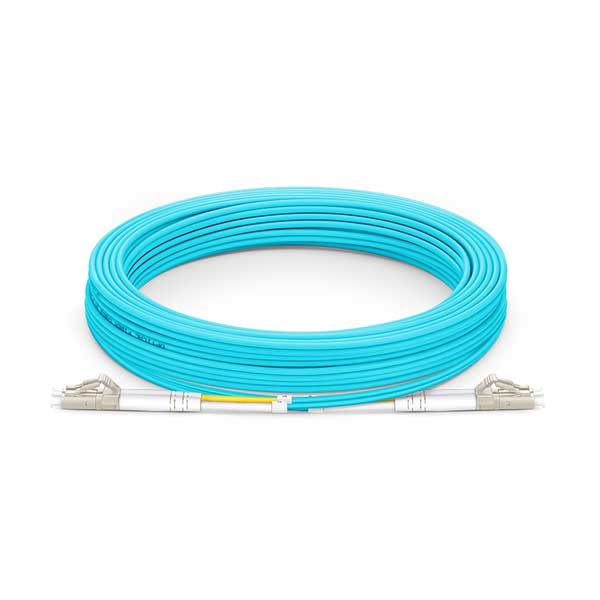 15m (49ft) Fiber Patch Cable, LC UPC to LC UPC, Duplex