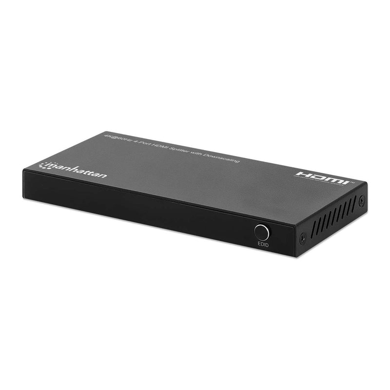 Manhattan 208369 4K@60Hz 4-Port HDMI Splitter with Downscaling