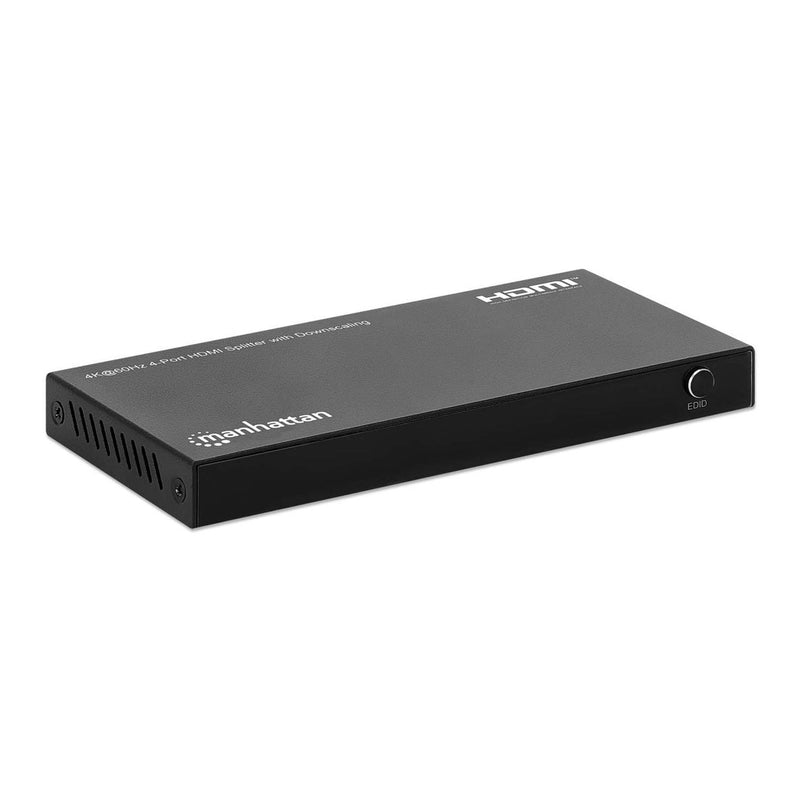 Manhattan 208369 4K@60Hz 4-Port HDMI Splitter with Downscaling