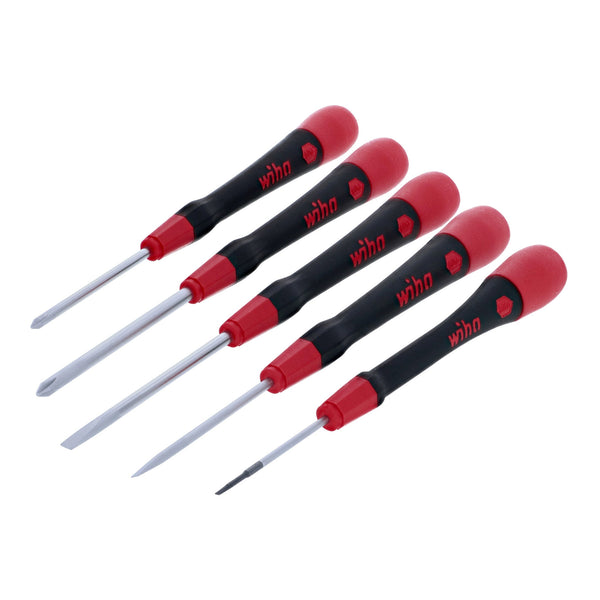 Wiha Wiha 26195 5-Piece PicoFinish Slotted and Phillips Precision Screwdriver Set Default Title
