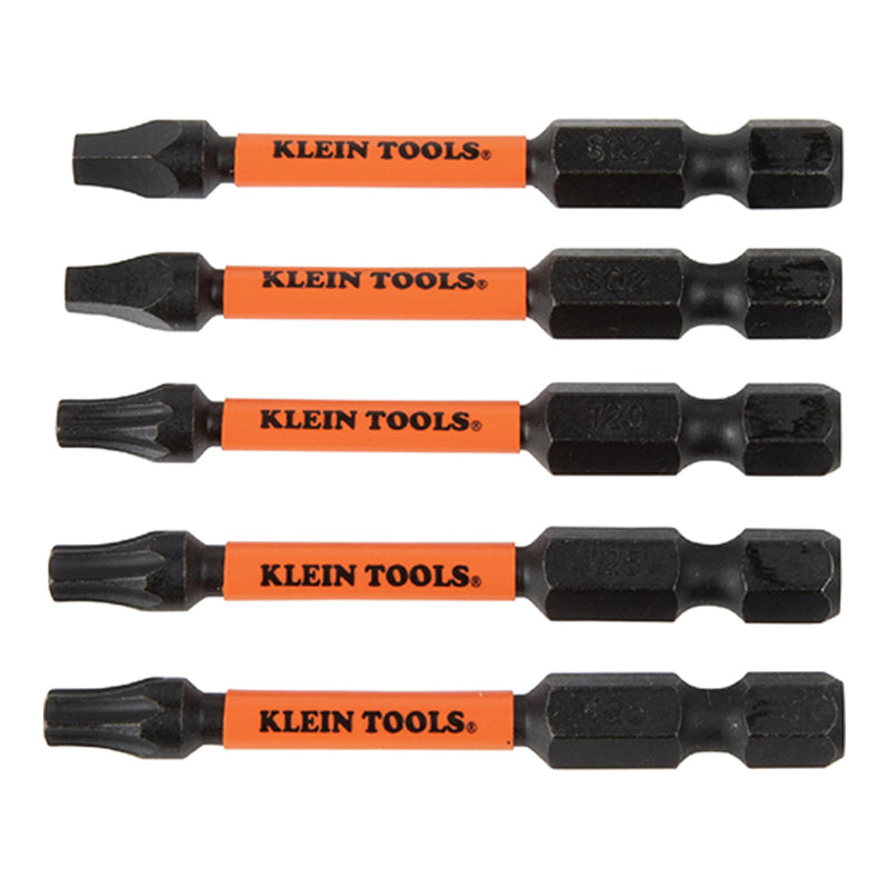 Klein Tools 33801 40-Piece ProFlex Impact Driver Bit Set