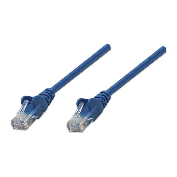 Intellinet Intellinet 347433 0.5ft CAT6 UTP Male to Male RJ45 Network Patch Cable - Blue Default Title
