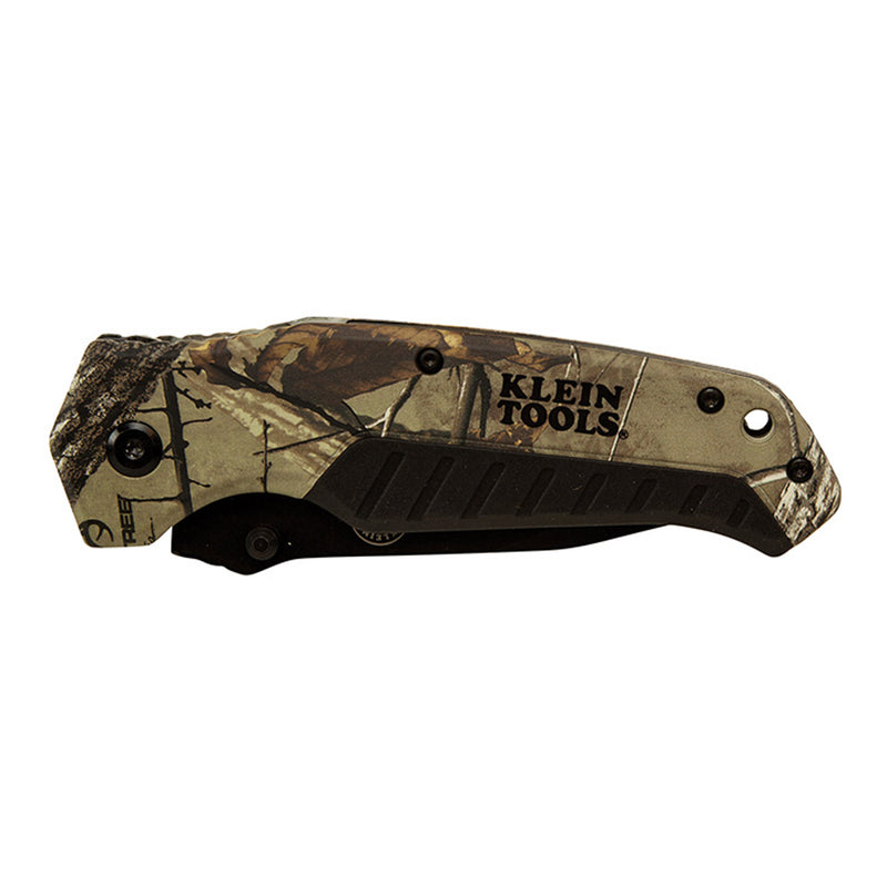 Klein Tools 44222 REALTREE XTRA Camo Tanto Blade Pocket Knife