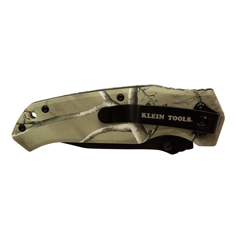 Klein Tools 44222 REALTREE XTRA Camo Tanto Blade Pocket Knife