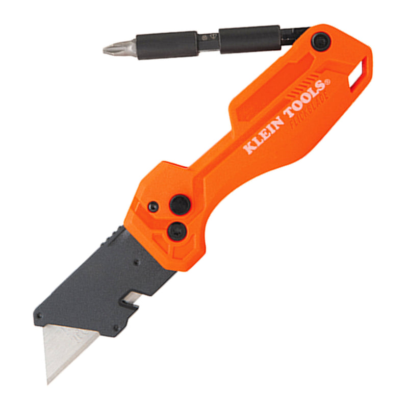 Klein Tools 44304 Folding Utility Knife With Driver