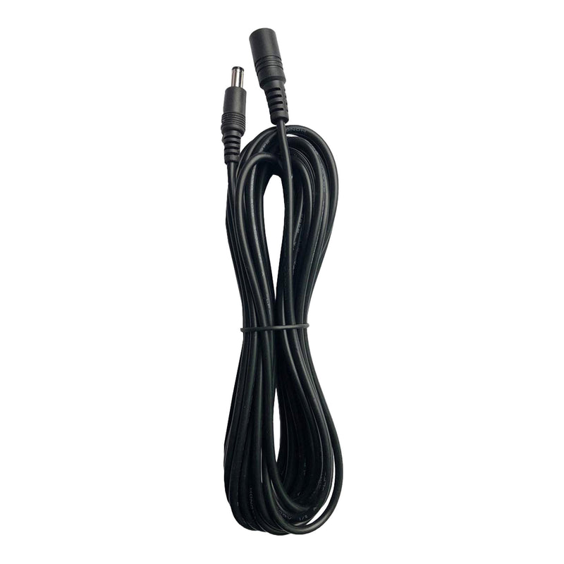 Philmore LKG 48-1031 6ft DC Power Supply Extension Cable with Male-to-Female 2.5mm x 5.5mm Plug/Jack Connectors