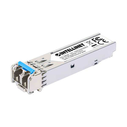 Intellinet Industrial Gigabit Fiber SFP Optical Transceiver Module | 1000Base-LX (LC) | Single-Mode | 10km | 508568