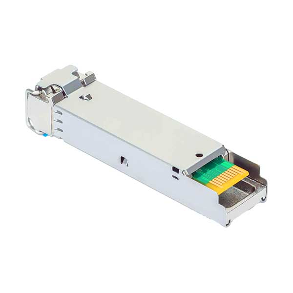 Intellinet Industrial Gigabit Fiber SFP Optical Transceiver Module | 1000Base-LX (LC) | Single-Mode | 10km | 508568
