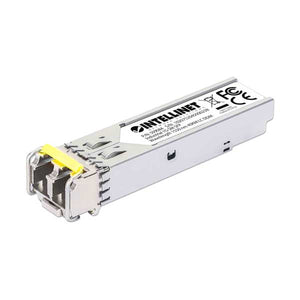 Intellinet Industrial Gigabit Fiber SFP Optical Transceiver Module | 1000Base-EX (LC) | Single-Mode | 40 km | 509084