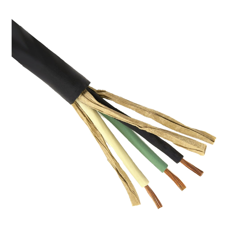 Altex Preferred MFG 558086-250ft 14AWG 3-Conductor 300VDC SJOOW 41/30 Strand Bare Copper Wire - 250ft Spool