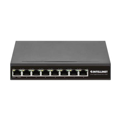 Intellinet 8-Port Gigabit Ethernet PoE+ Switch | 60W | 562379