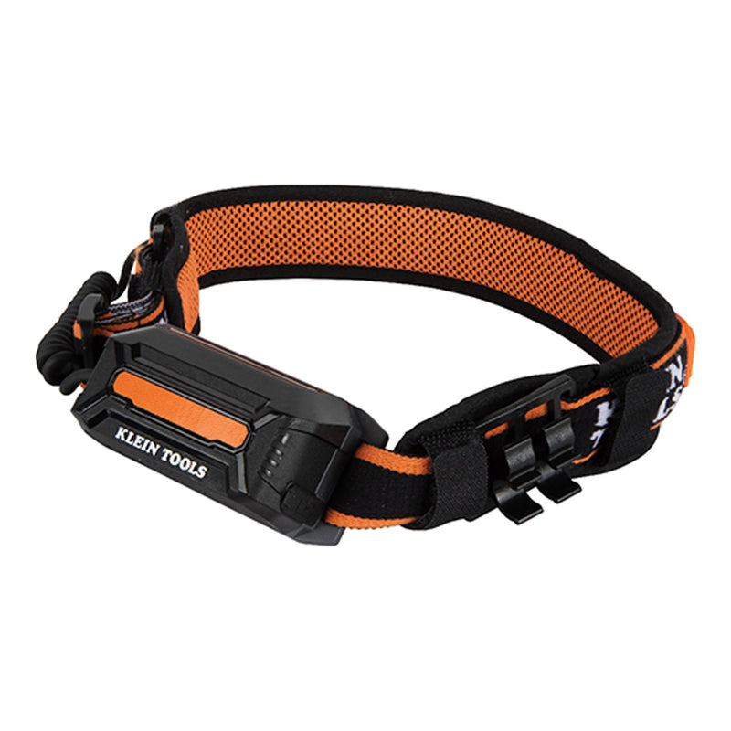 Klein Tools 56308 Wide-Beam Rechargeable Headlamp with Strap