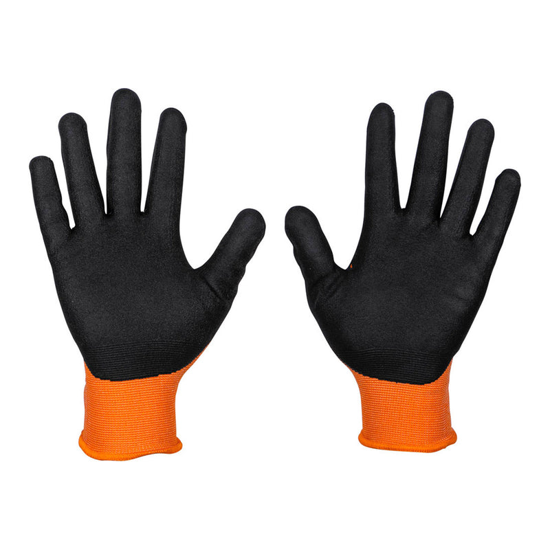 Klein Tools 60581 Knit Dipped Cut Level A1 Touchscreen Gloves - Large, 2-Pair