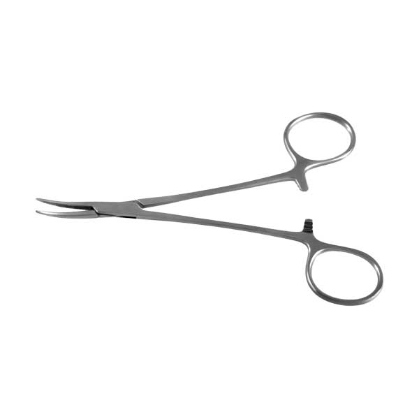 Philmore LKG 6" Stainless Steel Curved Electronic Forceps | 63-388