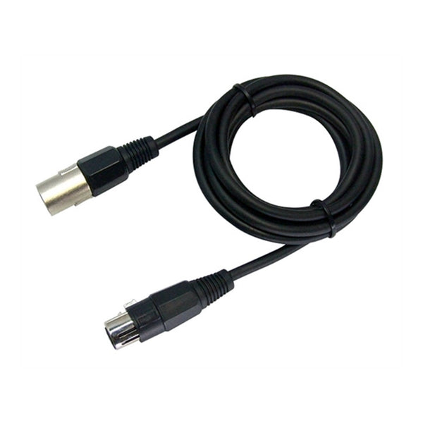 Philmore LKG Philmore LKG 71-1570 6ft 3-Pin Male to Female Balanced XLR Microphone Cable - Black Default Title
