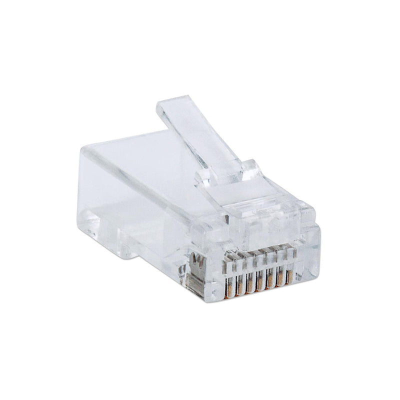 Intellinet 791281 CAT6 RJ45 Transparent Modular Plugs - 100-Pack