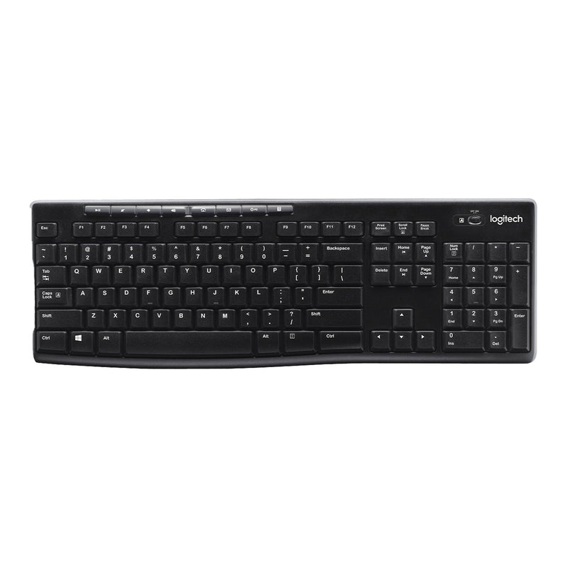 Logitech 920-003051 K270 Wireless Keyboard - Black