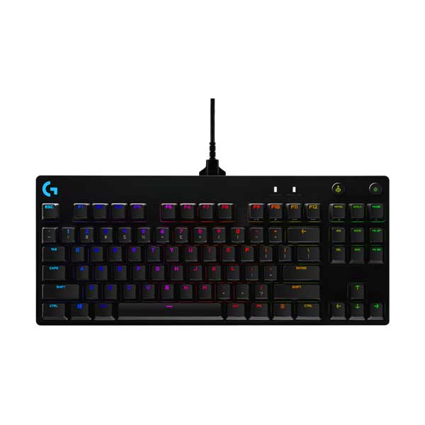 Logitech G Pro Mechanical Gaming Keyboard | Wired | Black | 920-009388