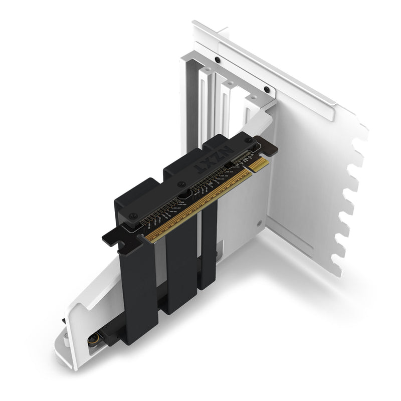 NZXT AB-RH175-W1 PCIe 4.0 Vertical GPU Mounting Kit - Matte White