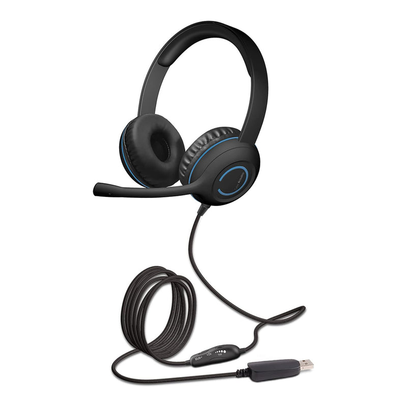 Cyber Acoustics AC-5008 USB Stereo Headset - Black