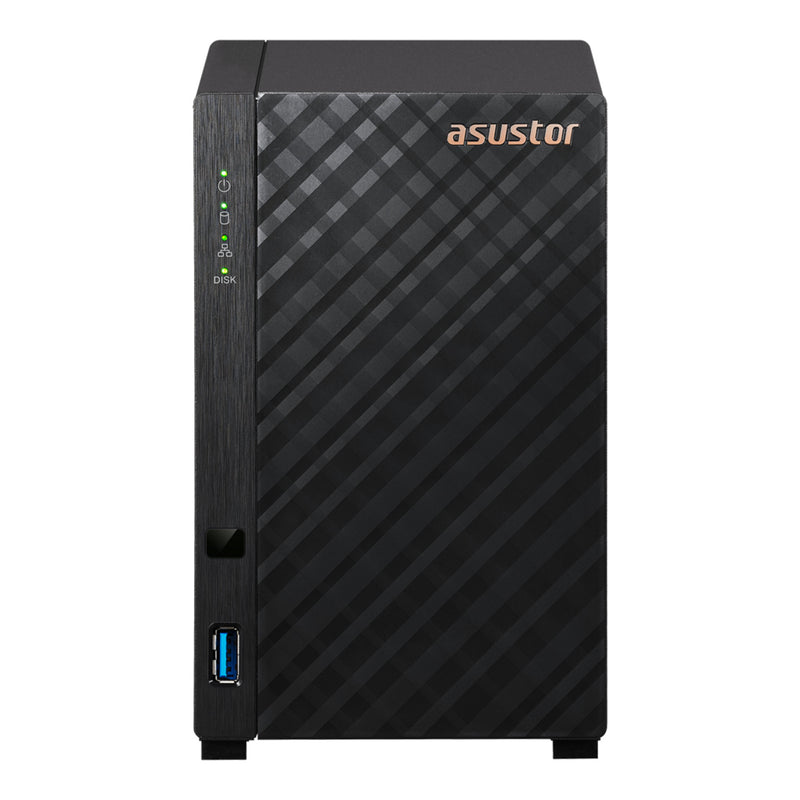 Asustor AS1102TL Drivestor 2 Lite 2-Bay NAS Enclosure - 1.7GHz 4-Core CPU - 1GB DDR4 - GB Ethernet Port