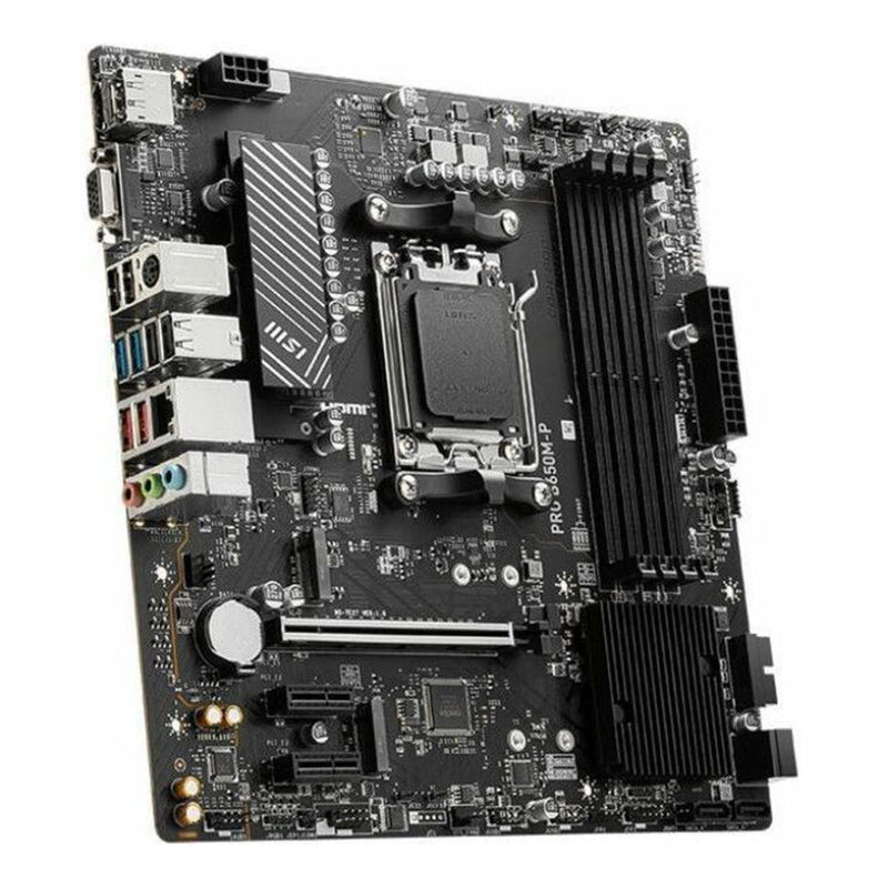MSI B650M-P AMD B650 AM5 Gaming Desktop Micro ATX Motherboard