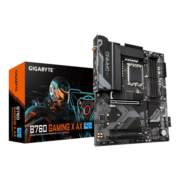 Gigabyte Gigabyte B760 GAMING X AX Intel LGA 1700 ATX Ultra Durable Gaming Motherboard Default Title
