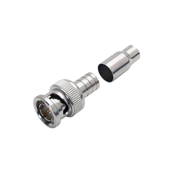 SR Components SR Components BCN2UTP 2-Piece Male BNC Crimp Connector for RG59/6 Default Title
